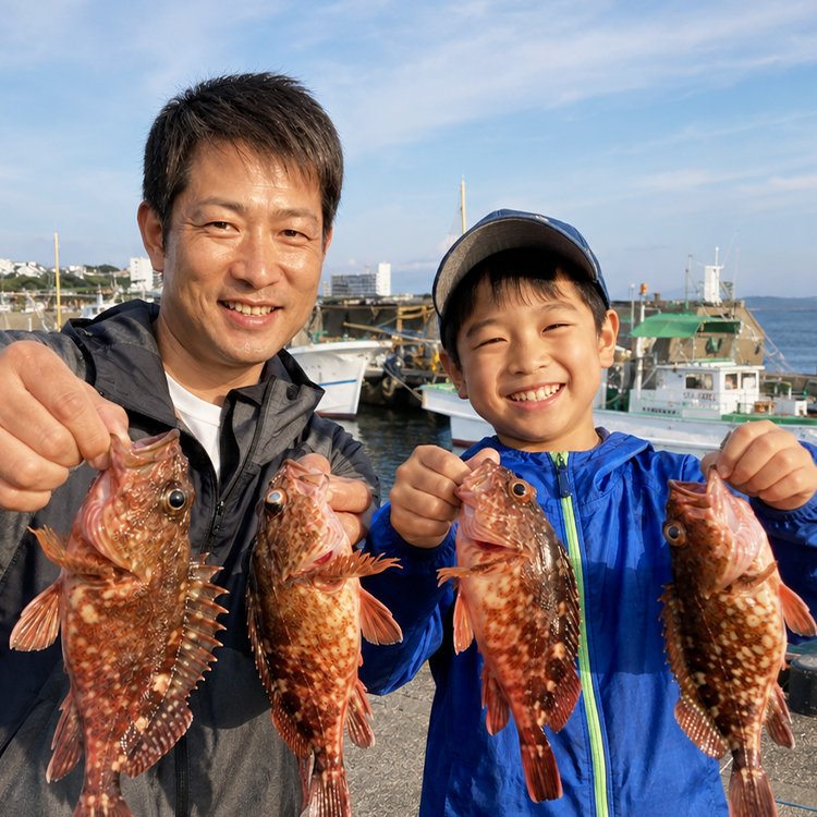 カサゴ釣りプラン